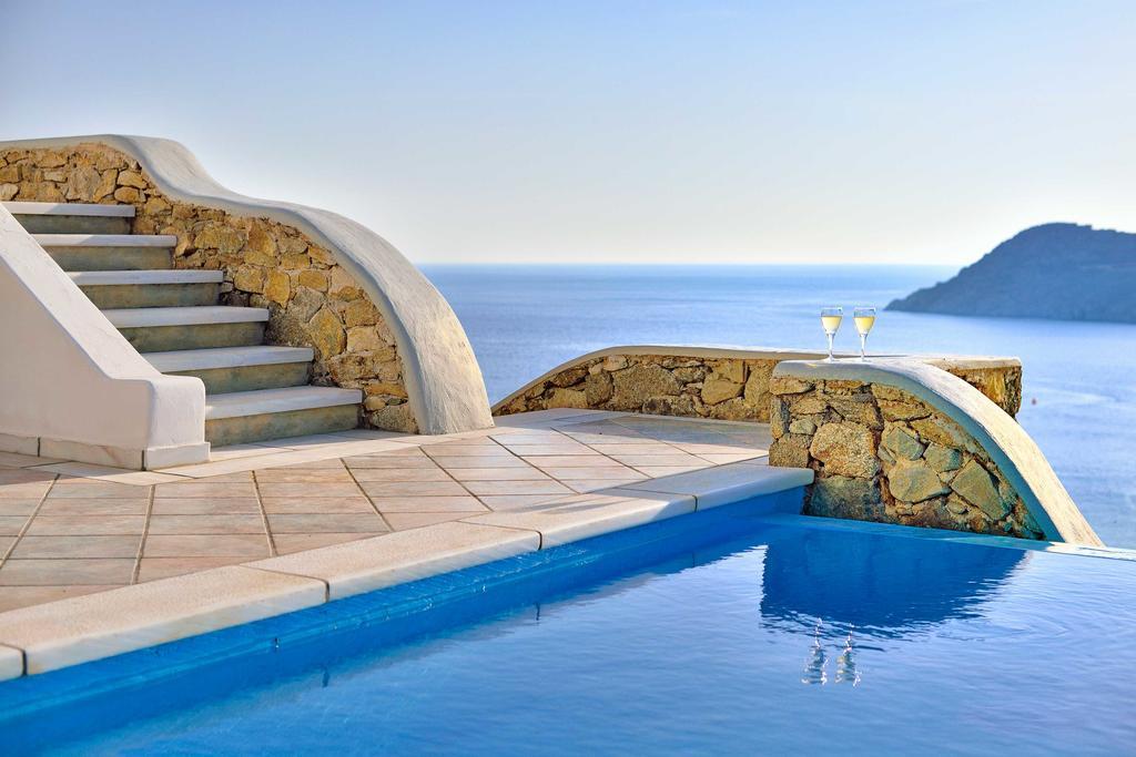 Villa Mykonian Dianthus à Elia  Extérieur photo